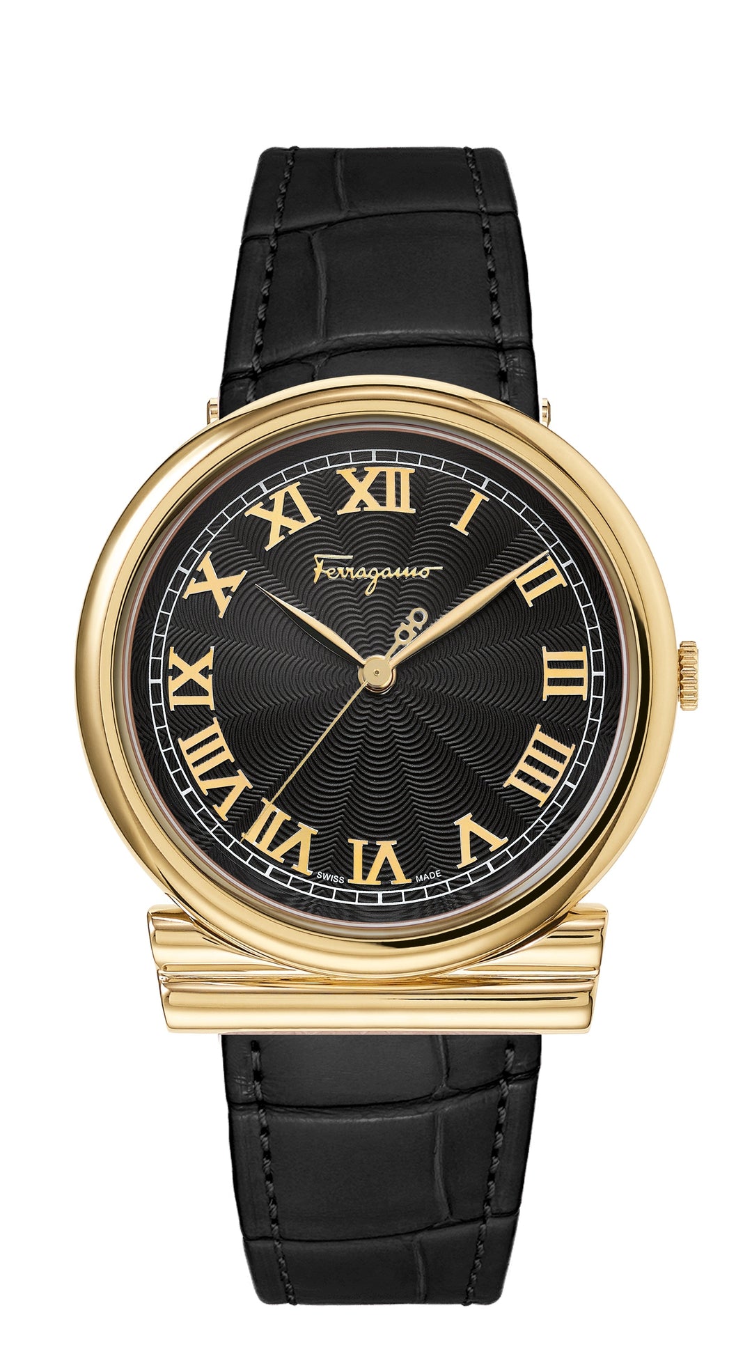 Ferragamo Women's SFUF00721 Gancino 34mm Quartz Watch - Ruumur