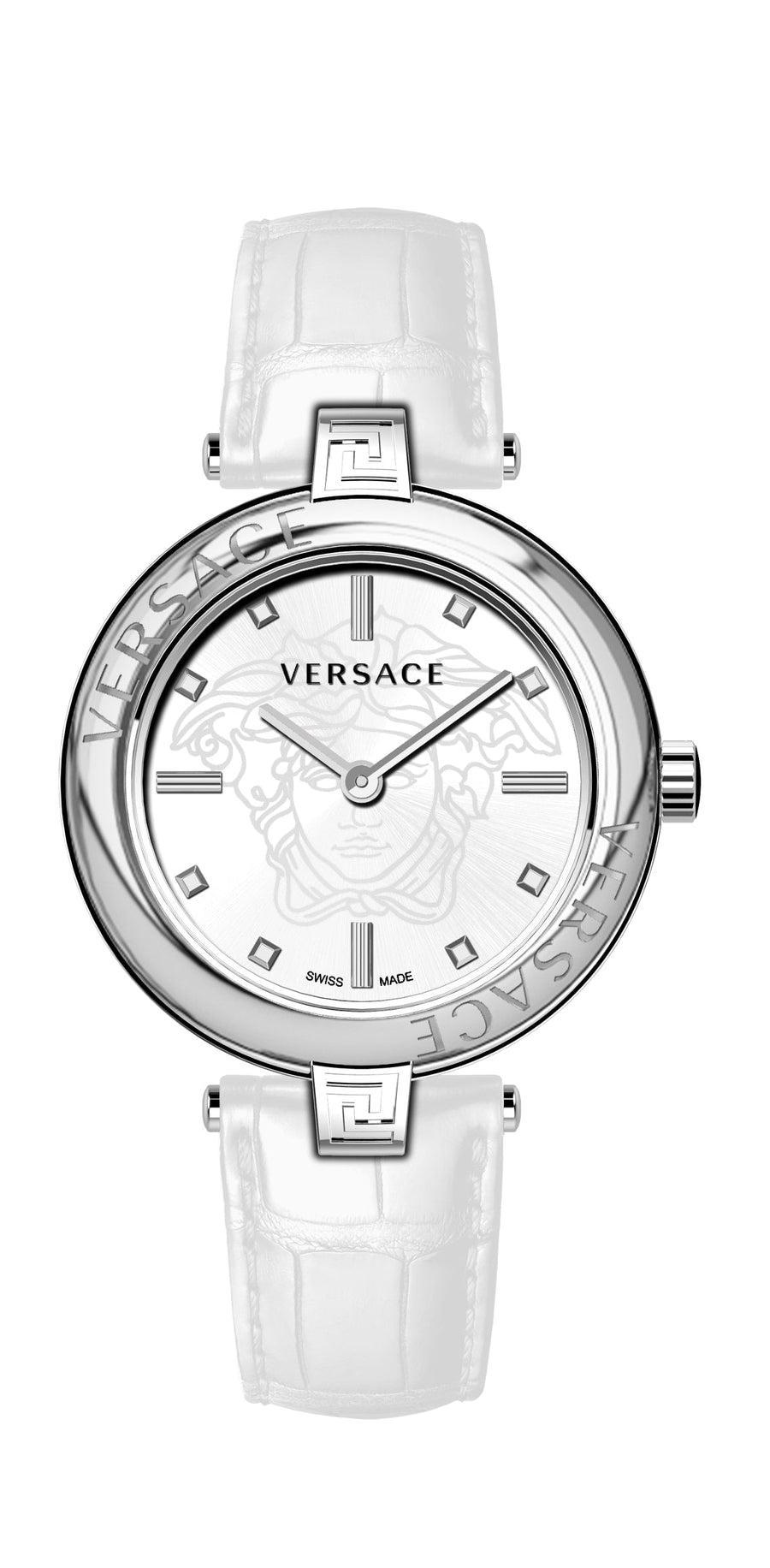 title:Versace Women's New Lady 38mm Quartz Watch VE2J00221;color:White