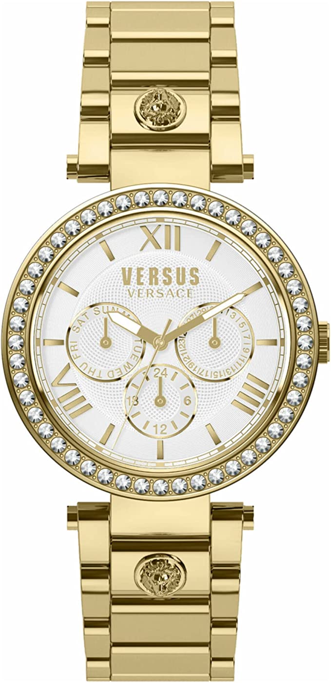 title:Versus Versace Women's VSPCA5221 Camden Market 38mm Quartz Watch;color:Gold