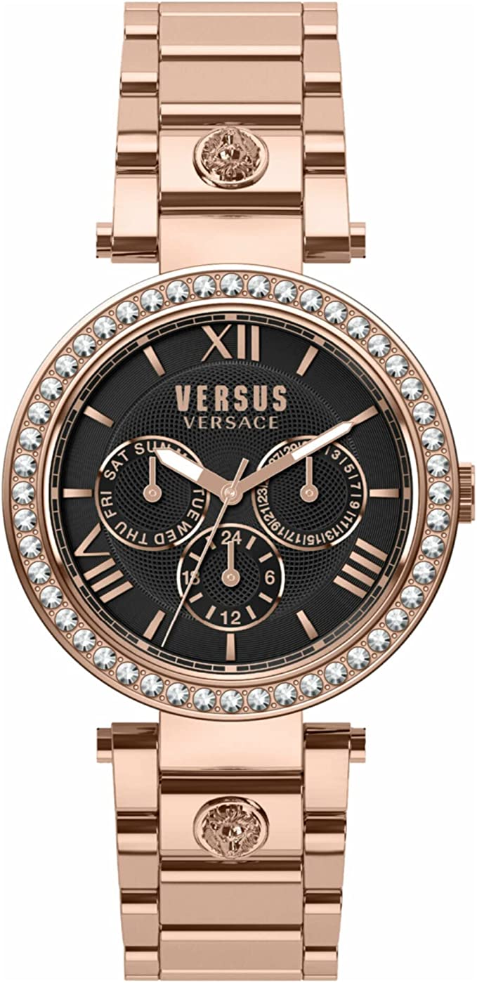 title:Versus Versace Women's VSPCA5321 Camden Market 38mm Quartz Watch;color:Rose Gold