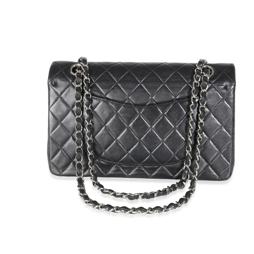 Chanel Black Quilted Lambskin Medium Classic Double New Bag