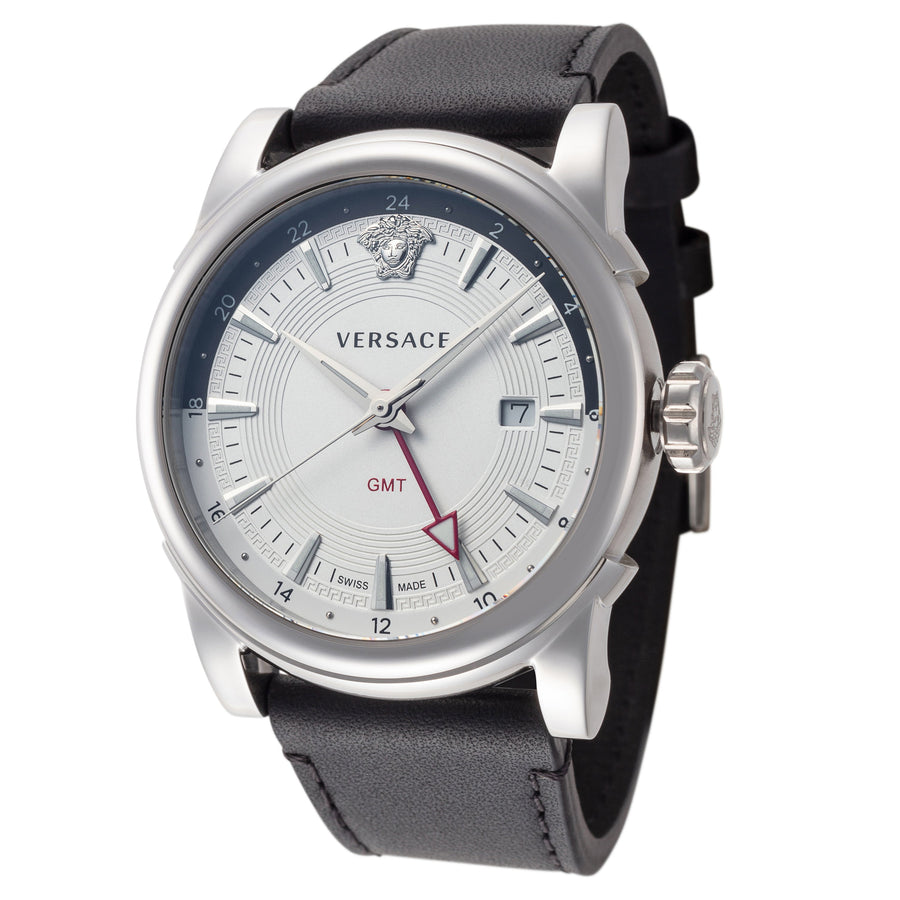 Versace Men's GMT Vintage 42mm Quartz Watch - Ruumur