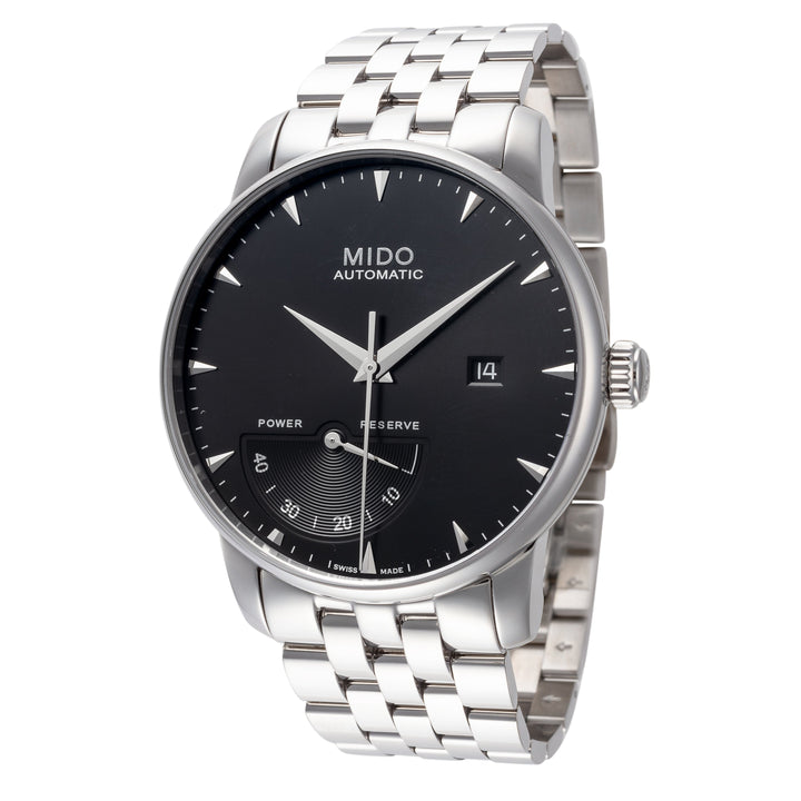 title:Mido Men's M86054181 Baroncelli 42mm Automatic Watch;color:Silver