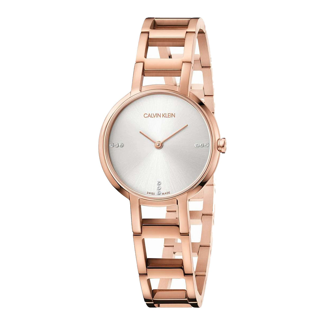 title:Calvin Klein Women's K8N2364W Cheer 32mm Quartz Watch;color:Rose Gold