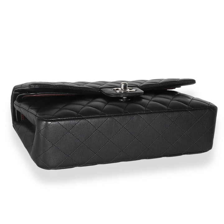 Chanel Black Quilted Lambskin Medium Classic Double New Bag