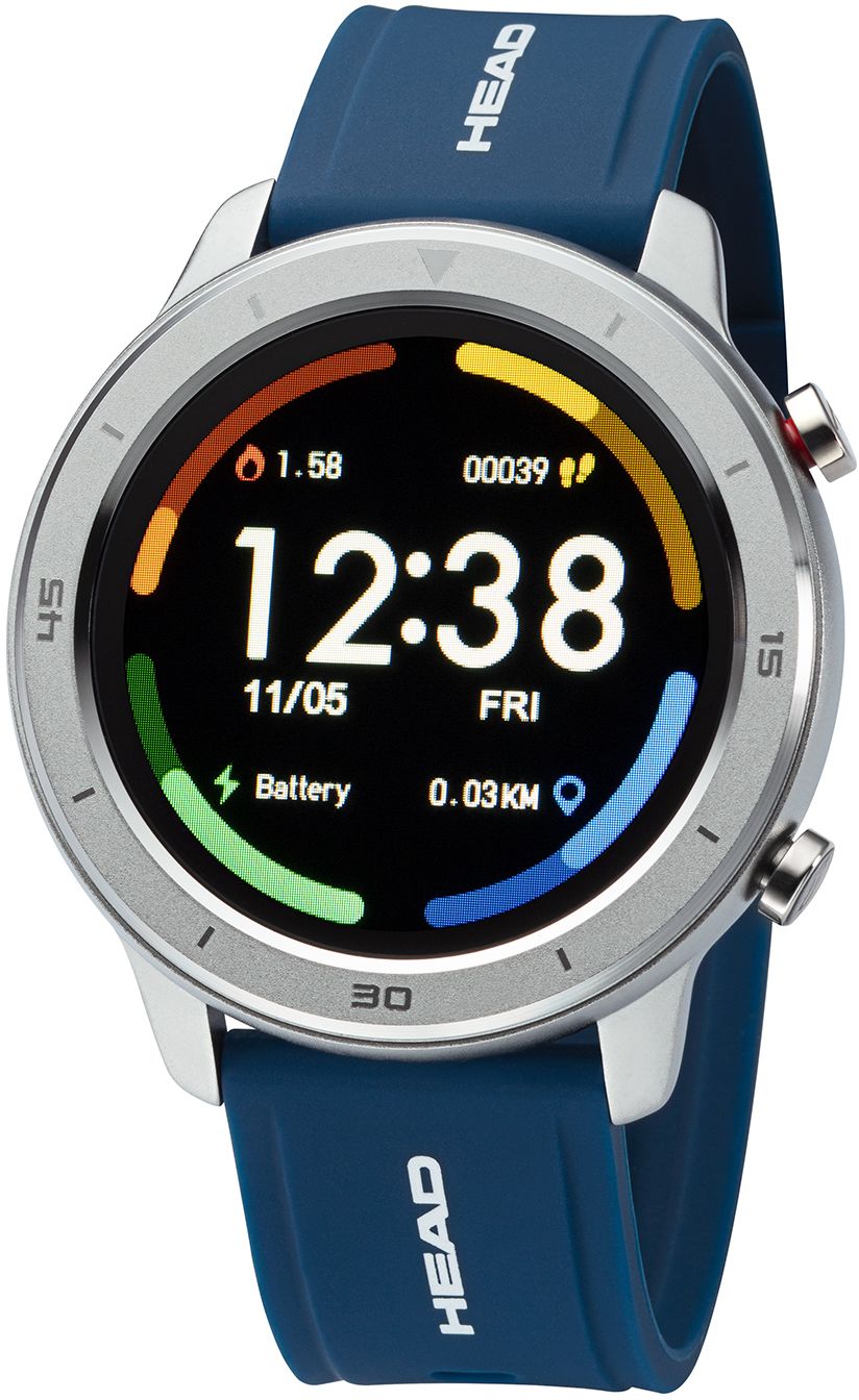 title:Head Men's H160401 Paris 47mm Quartz Smartwatch;color:Blue