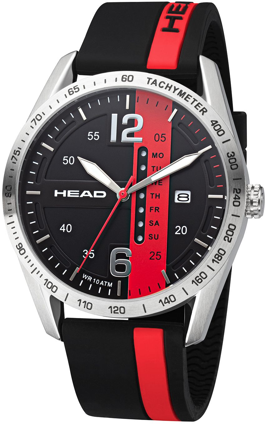 title:Head Men's H800203 Athens 44mm Quartz Watch;color:Black