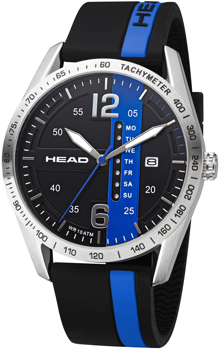 title:Head Men's H800202 Athens 44mm Quartz Watch;color:Black