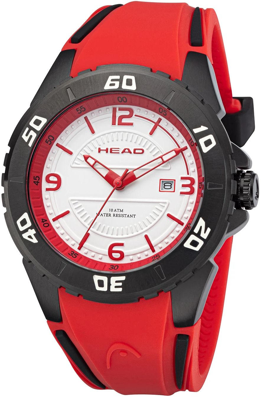 title:Head Men's H800513 Vancouver 2 46mm Quartz Watch;color:Red