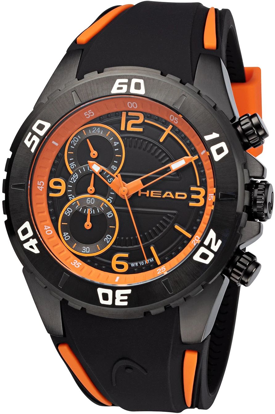 title:Head Men's H800502 Vancouver 1 46mm Quartz Watch;color:Black