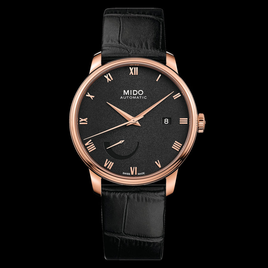 title:Mido Men's M0274283605300 Baroncelli 40mm Automatic Watch;color:Black