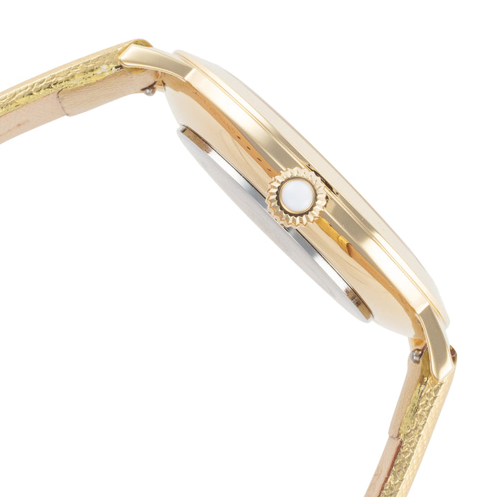 Glam Rock Women's Slim Vintage Glam 40mm Quartz Watch