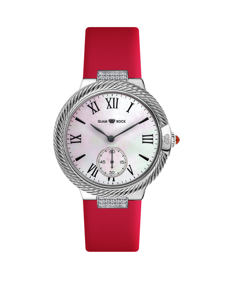 Glam Rock Women's Twisted 40mm Quartz Watch - Ruumur