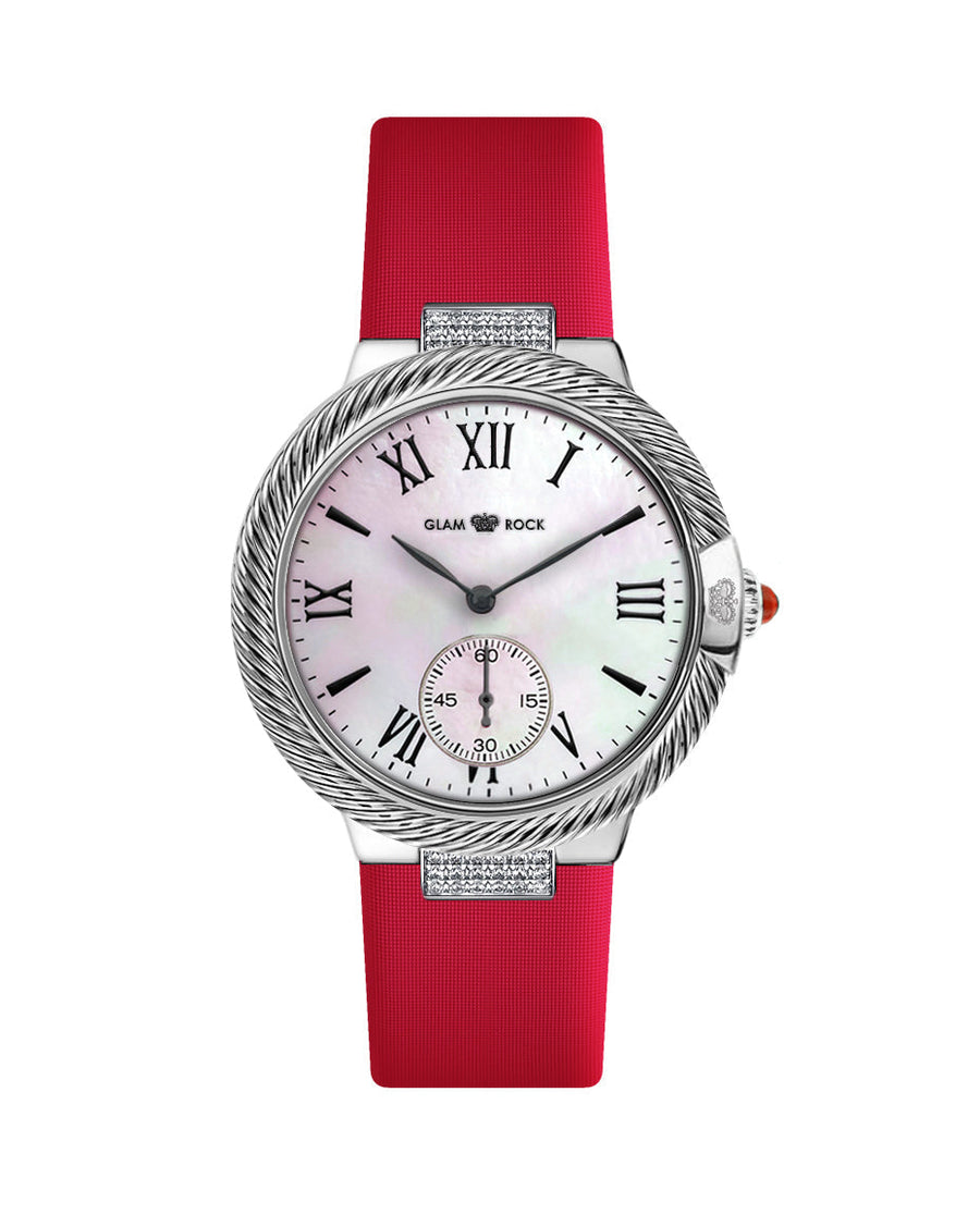 Glam Rock Women's Twisted 40mm Quartz Watch - Ruumur