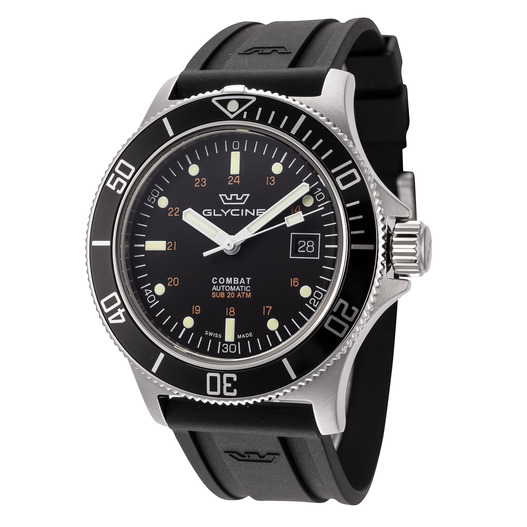 Glycine Men's Combat Sub 42mm Automatic Watch - Ruumur
