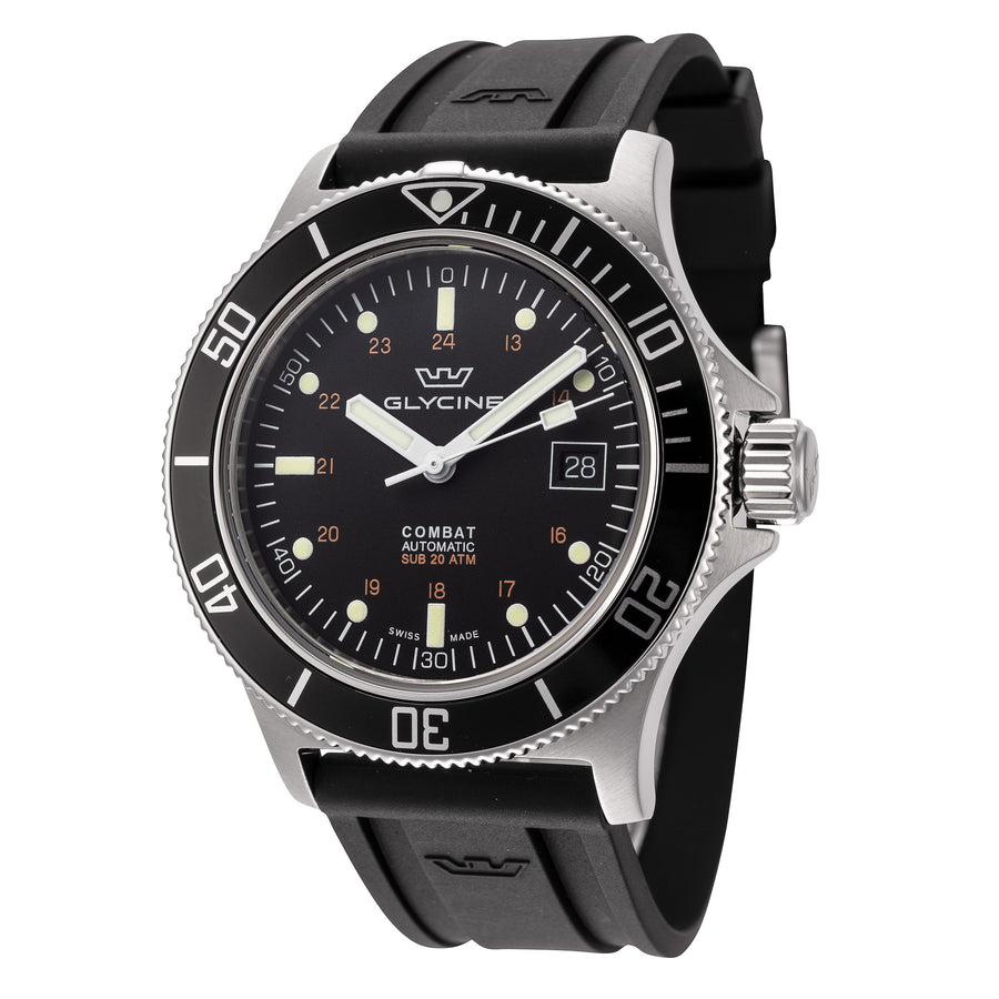 Glycine Men's Combat Sub 42mm Automatic Watch - Ruumur