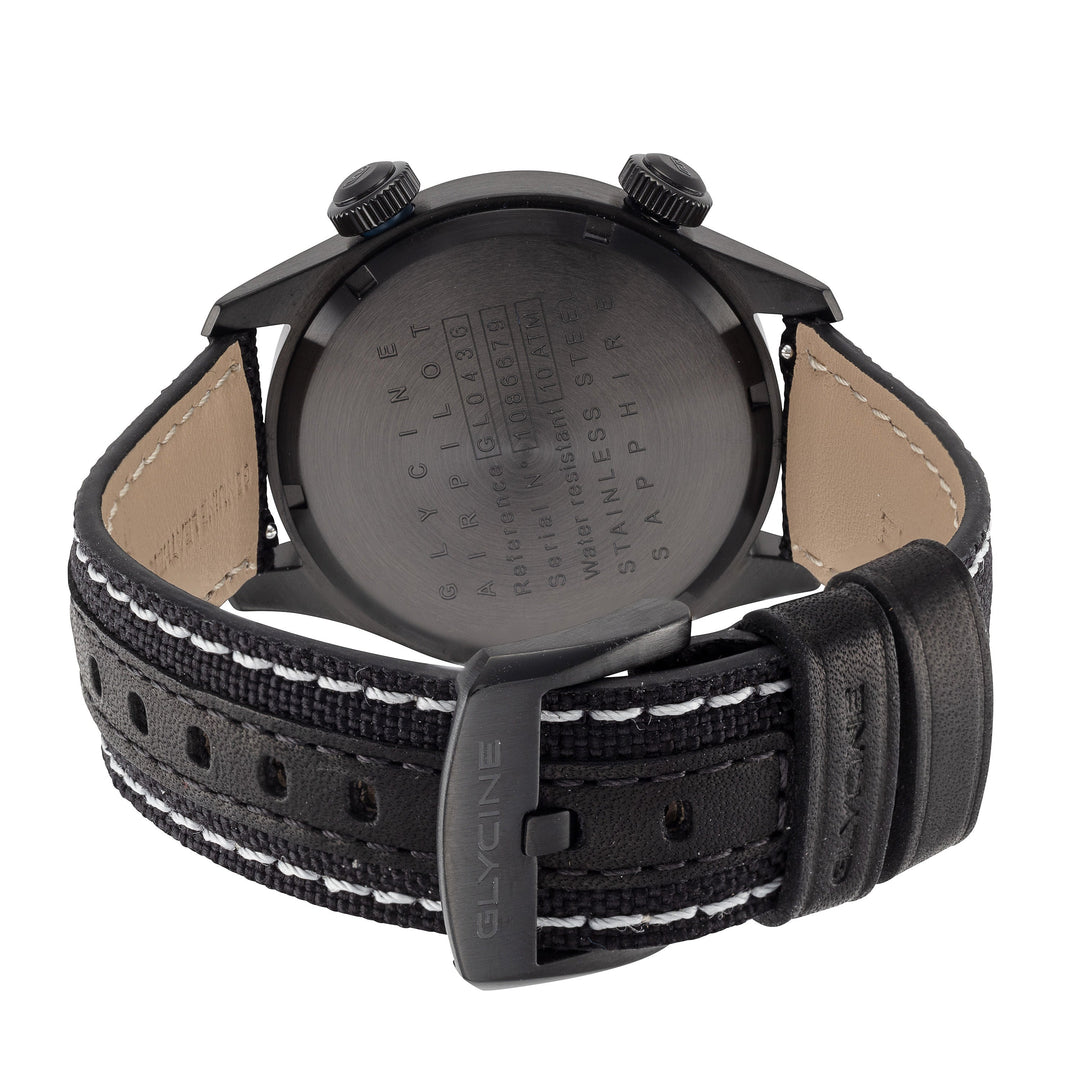 Glycine Men's Airpilot GMT 44mm Quartz Watch