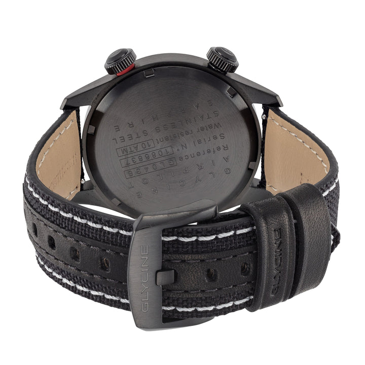 Glycine Men's Airpilot GMT 44mm Quartz Watch