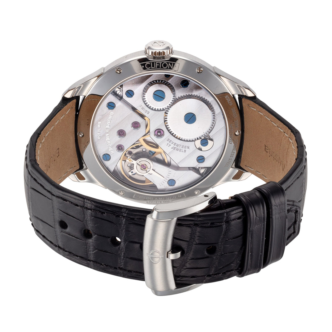Baume and Mercier Men's Clifton 45mm Manual-Wind Watch