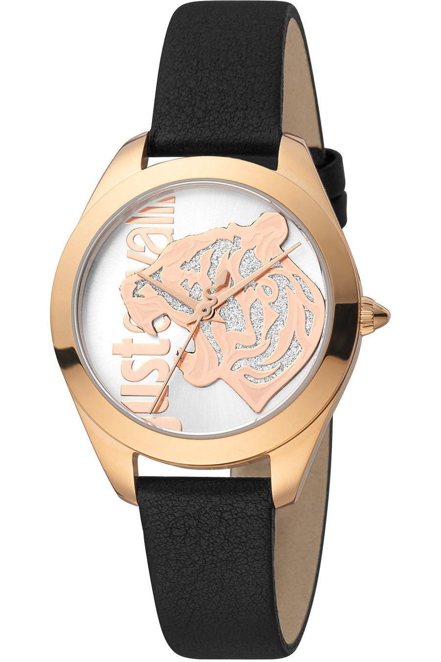 title:Just Cavalli Animalier JC1L210 Pantera 32mm Quartz Women's Watch;color:Black