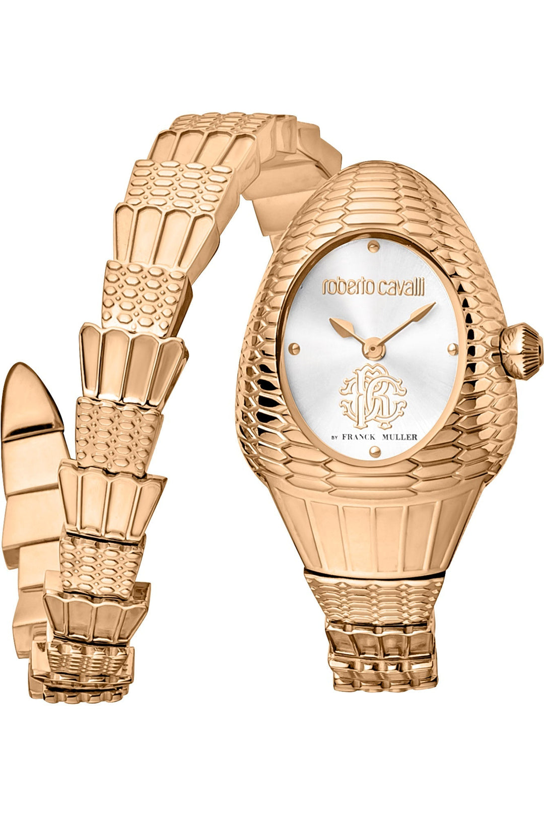 title:Roberto Cavalli by Franck Muller 24mm Quartz Women's Watch;color:Rose Gold