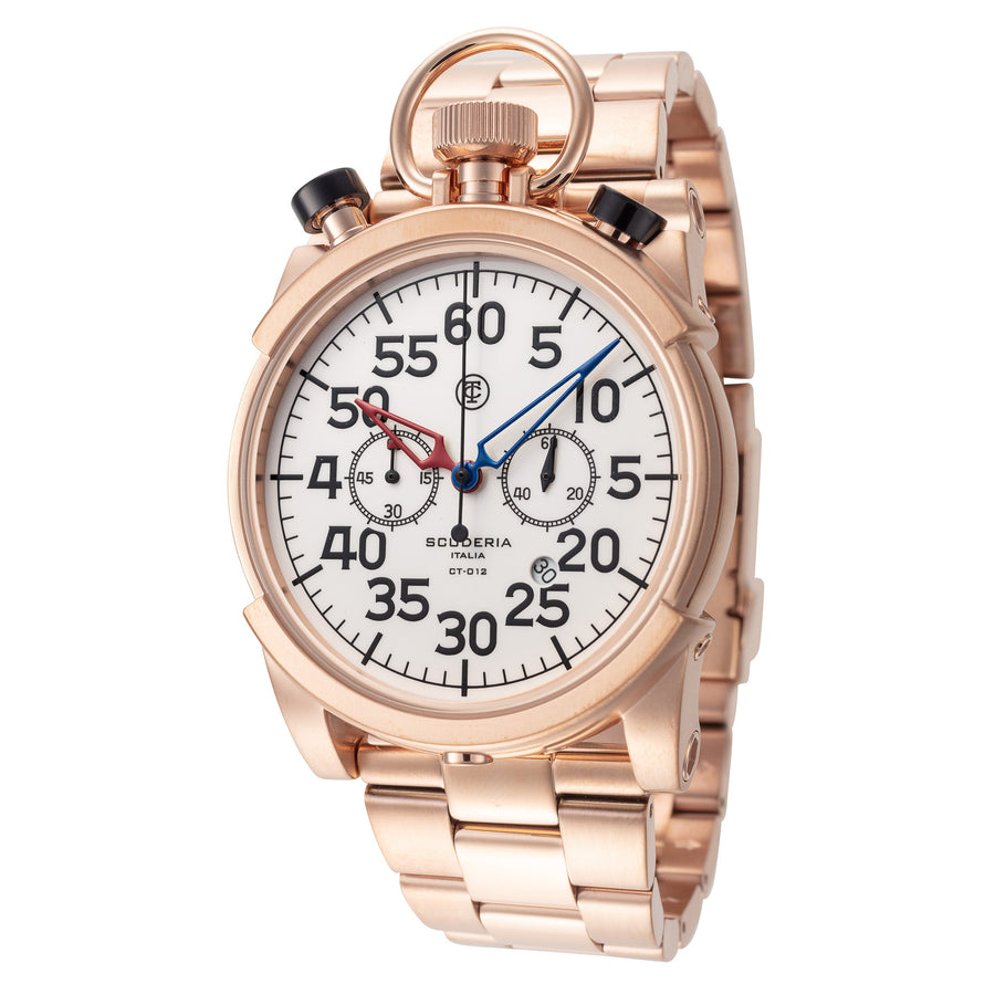 CT Scuderia Men's Corsa 44mm Quartz Chronograph Watch - Ruumur