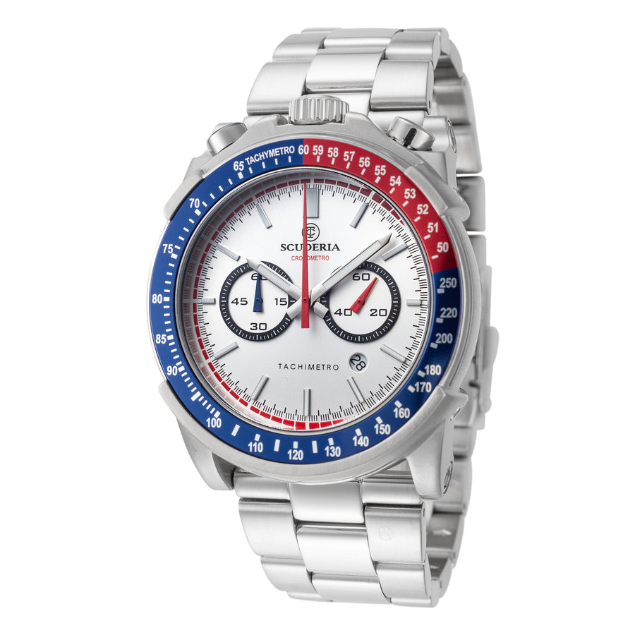 CT Scuderia Men's Racer 44mm Quartz Chronograph Watch - Ruumur
