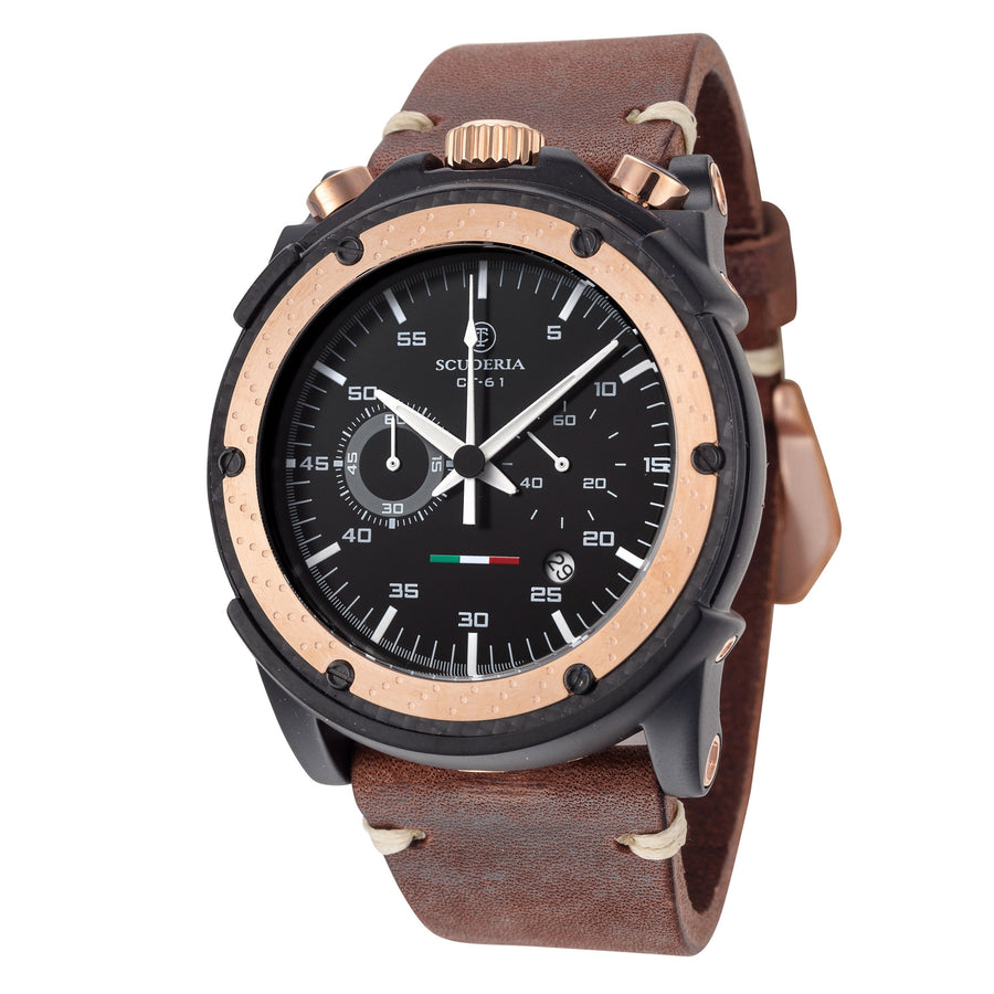 CT Scuderia Men's Racer 44mm Quartz Chronograph Watch - Ruumur