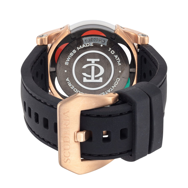 CT Scuderia Men's Due Tempi 44mm Quartz Chronograph Watch