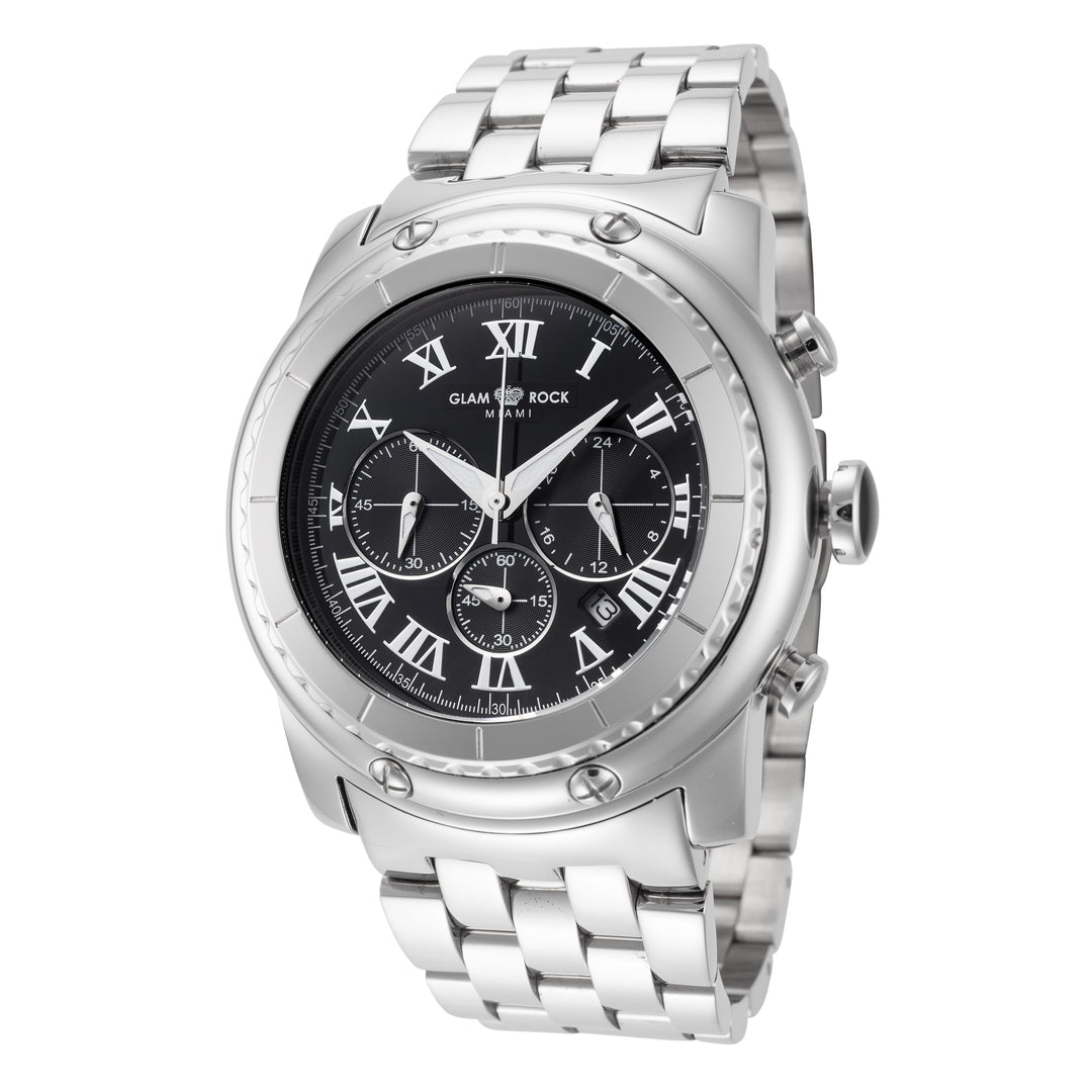 Glam Rock Women's Miami 45mm Quartz Chronograph Watch - Ruumur