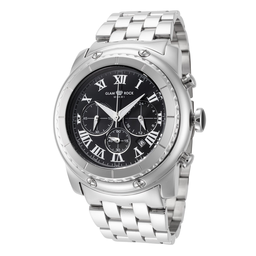 Glam Rock Women's Miami 45mm Quartz Chronograph Watch - Ruumur