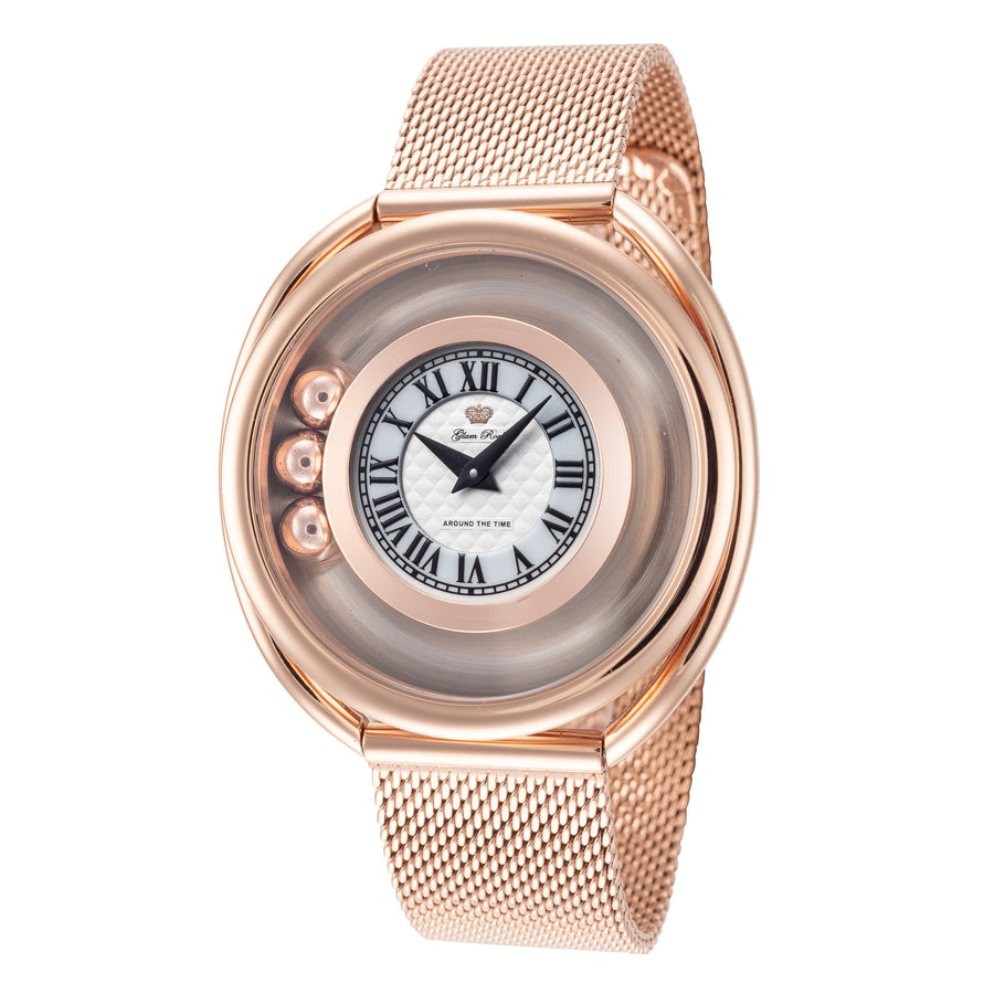 Glam Rock Women's Around The Time 40mm Quartz Watch - Ruumur
