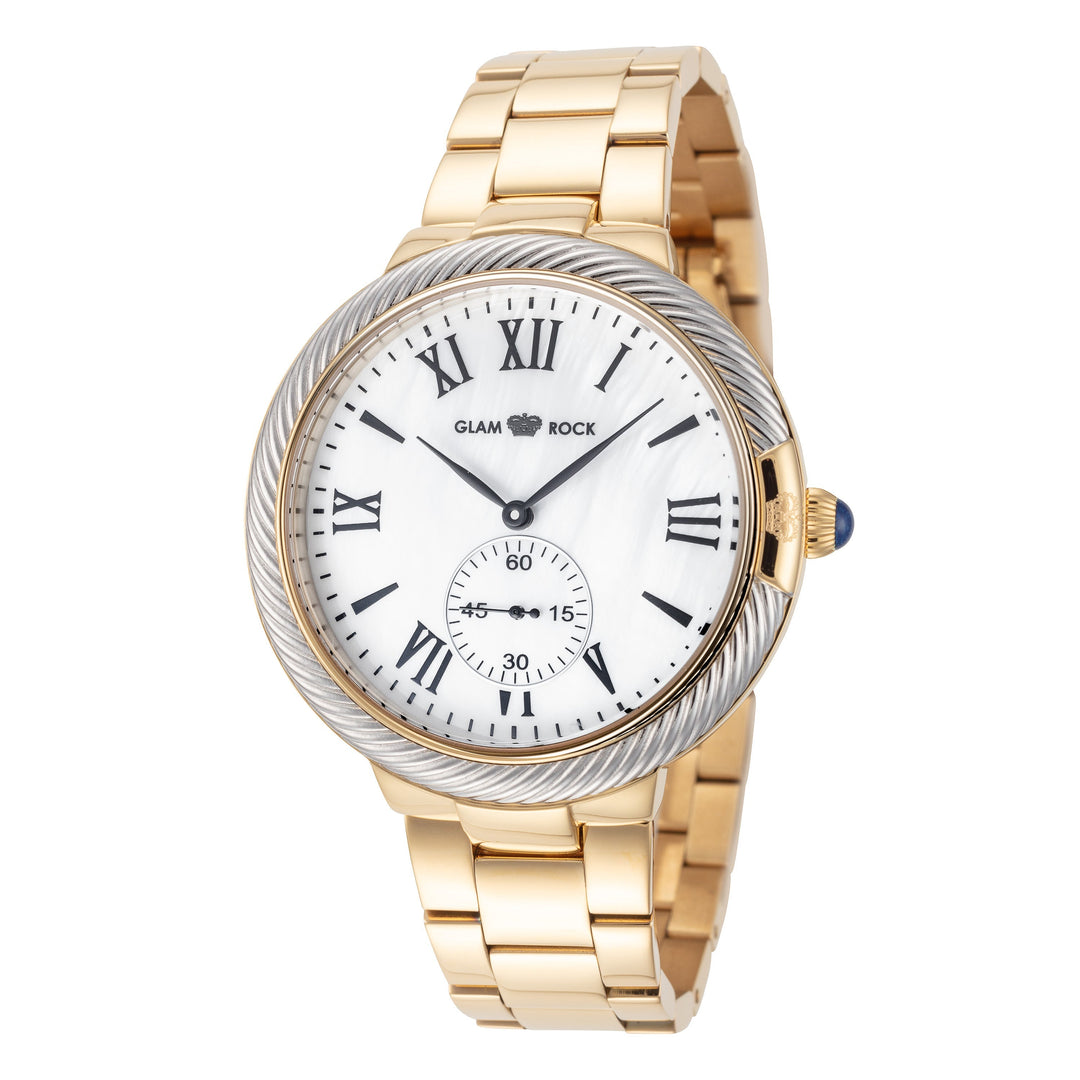 Glam Rock Women's Twisted 40mm Quartz Watch - Ruumur