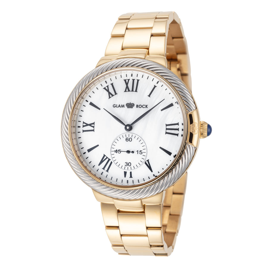 Glam Rock Women's Twisted 40mm Quartz Watch - Ruumur