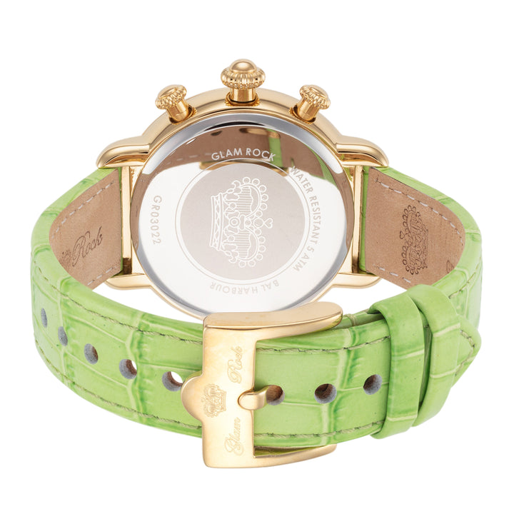 Glam Rock Women's Ball Harbour 40mm Quartz Chronograph Watch