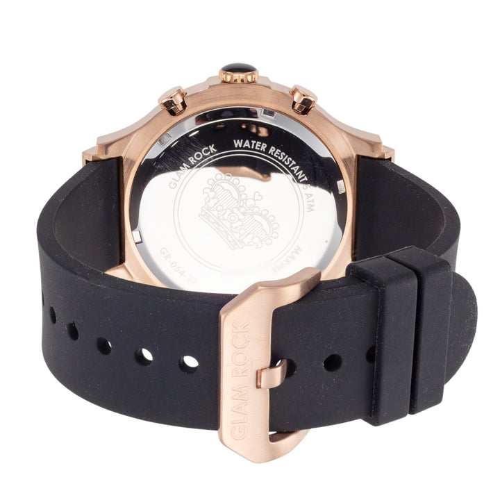 Glam Rock Men's Marine 45mm Quartz Chronograph Watch