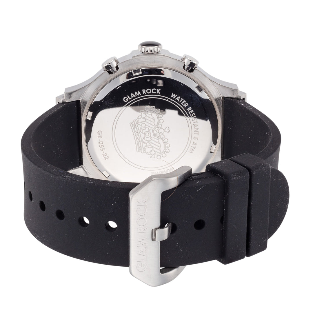 Glam Rock Men's Marine 45mm Quartz Chronograph Watch