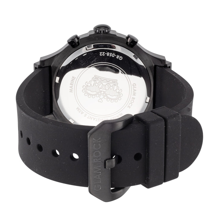 Glam Rock Men's Marine 45mm Quartz Chronograph Watch