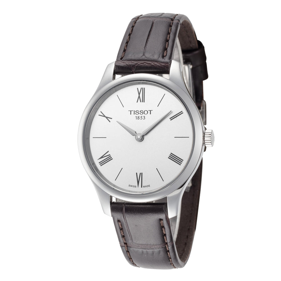 title:Tissot Women's T0632091603800 T-Classic Tradition 31mm Quartz Watch;color:Brown