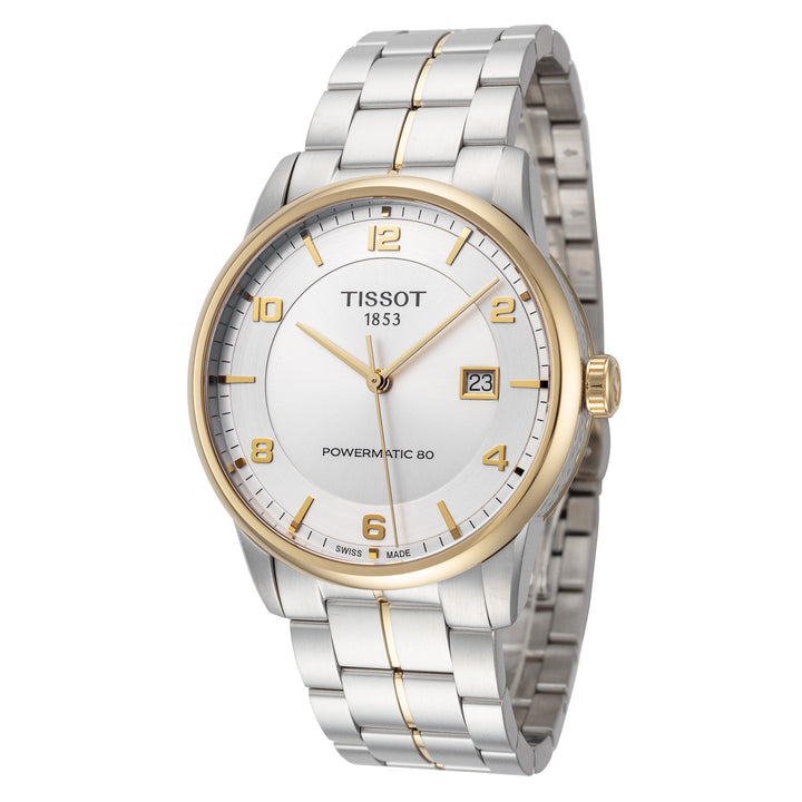 title:Tissot Men's T0864072203700 T-Classic Luxury 41mm Automatic Watch;color:Silver