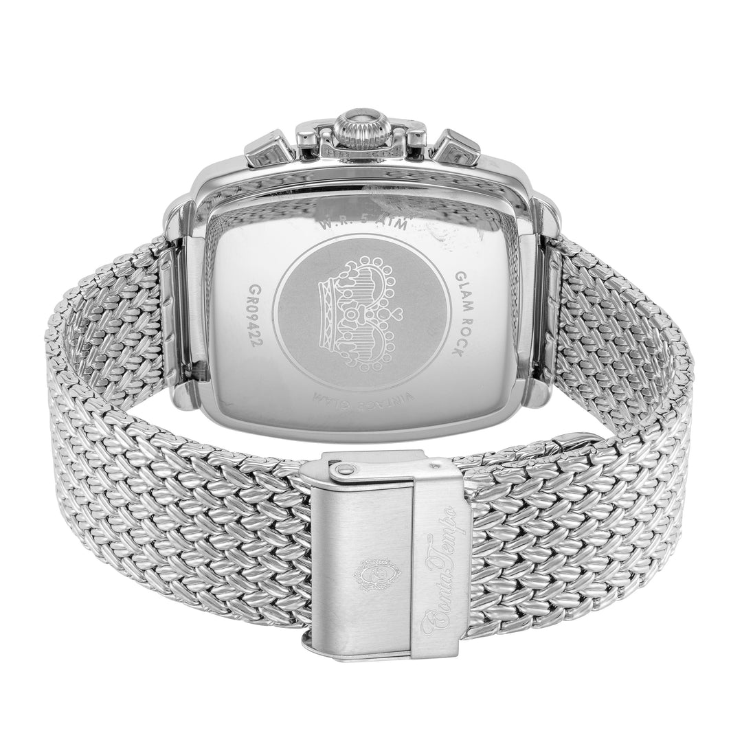 Glam Rock Men's Vintage Conta Tempo 48mm Quartz Chronograph Watch