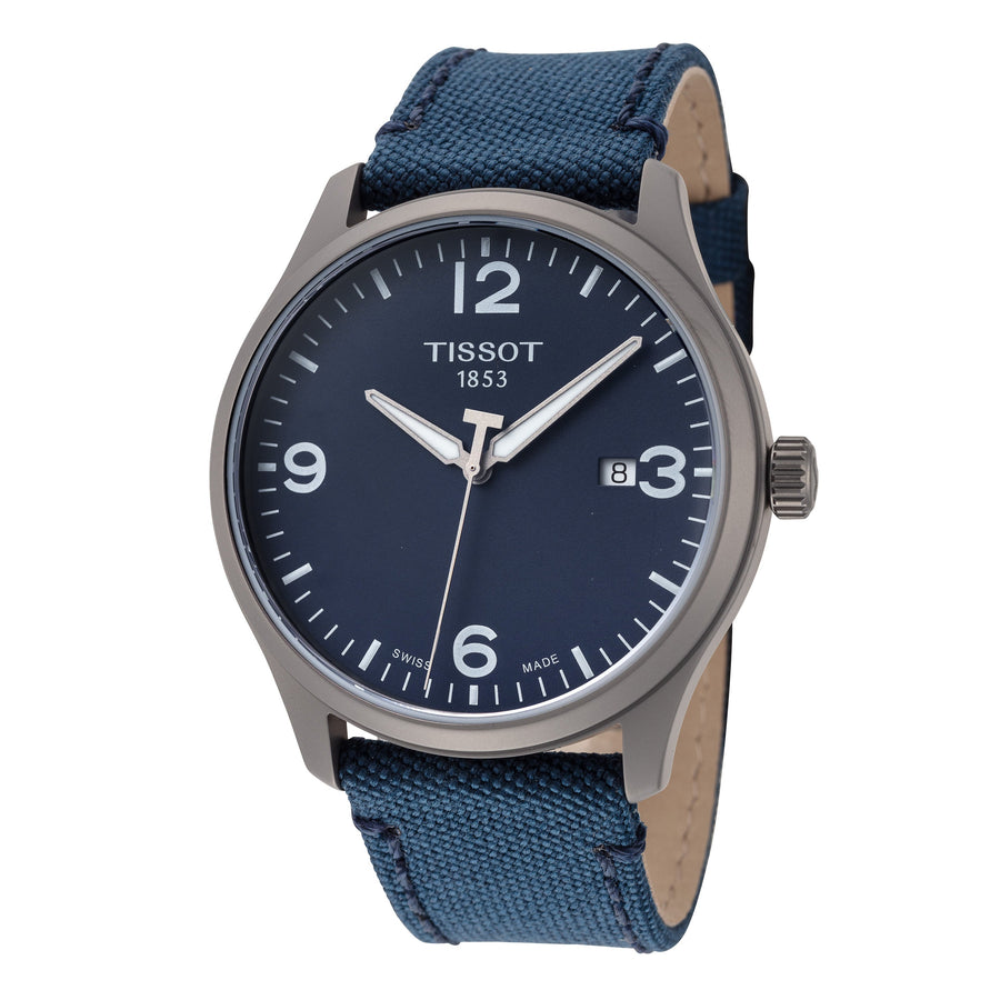 title:Tissot Men's T1164103704700 T-Sport Gents XL 42mm Quartz Watch;color:Blue