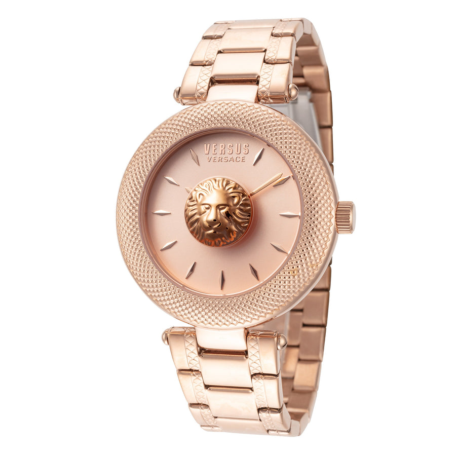 title:Versus Versace Women's VSP213618 Brick Lane 40mm Quartz Watch;color:Rose Gold