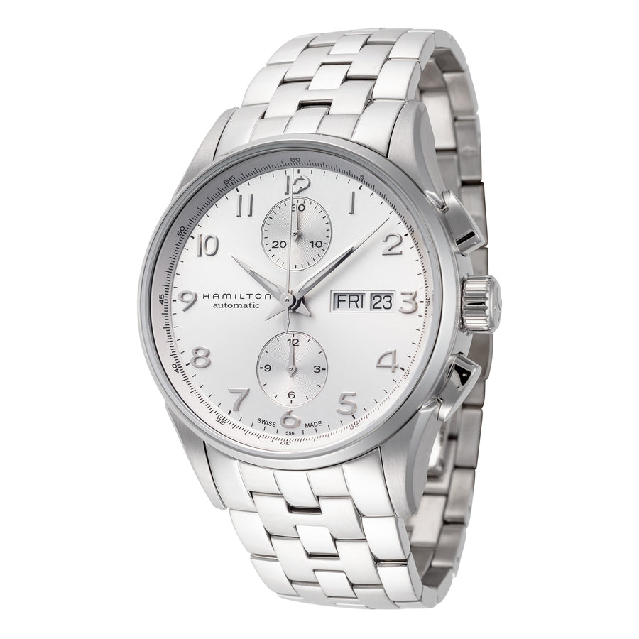 title:Hamilton Men's Jazzmaster 40mm Automatic Watch H32576155;color:Silver