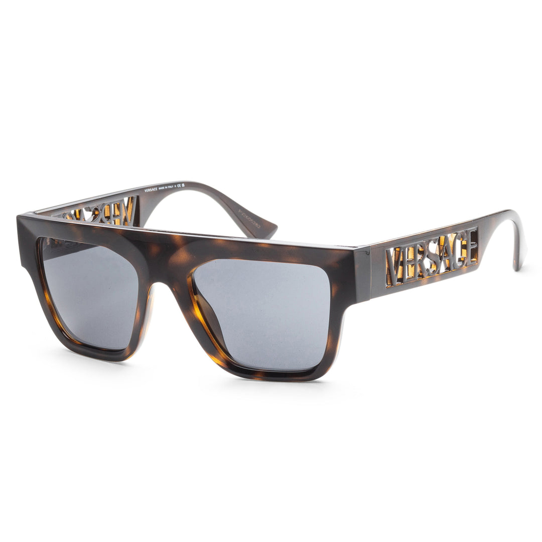 Versace Men's VE4430U-108-87 Fashion 53mm Havana Sunglasses