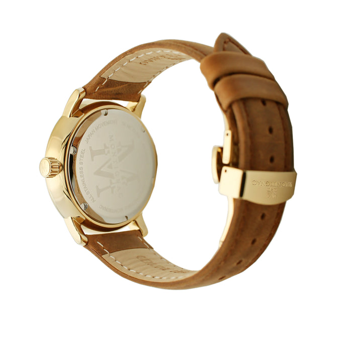 Montignac Men's Classic 42mm Quartz Watch