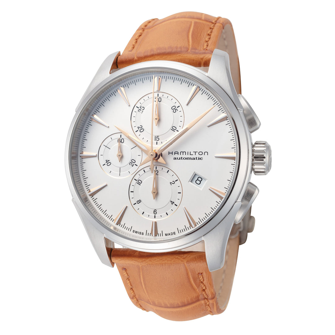 title:Hamilton Men's H32586511 42mm Automatic Watch;color:Brown