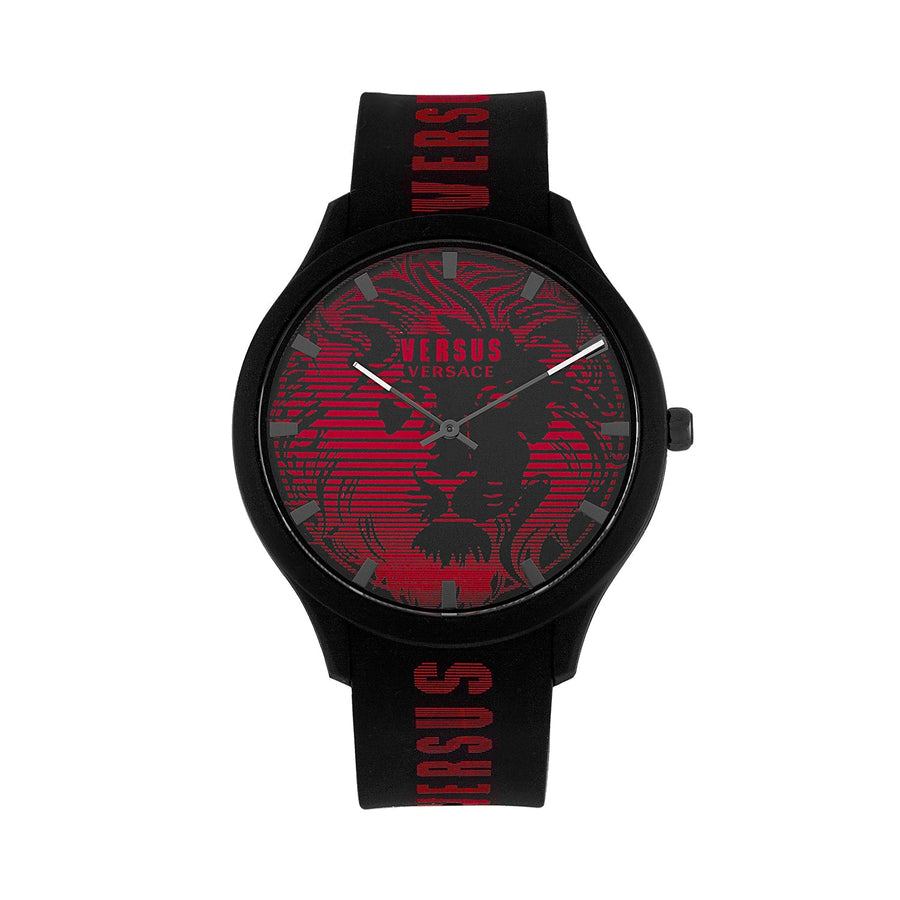 title:Versus Versace Men's VSP1O2121 Domus 44mm Quartz Watch;color:Black