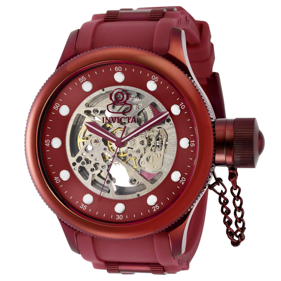 Invicta Men's 51.5mm Red Dial Automatic Watch - Ruumur