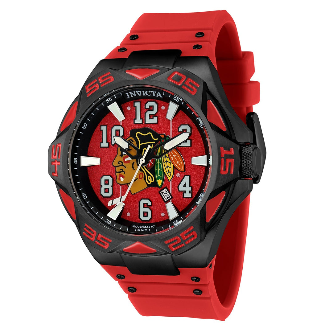 title:Invicta Men's IN-42262 52mm Red Dial Automatic Watch;color:Red